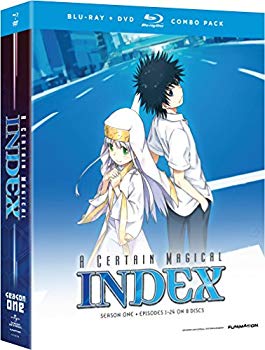 【中古】とある魔術の禁書目録：シーズン1 コンプリート・シリーズ 北米版 / Certain Magical Index: Complete Season 1 [Blu-ray+DVD][Import] d2ldlup｜IINEX