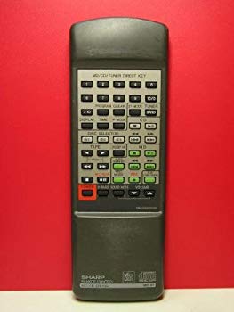 【中古】シャープ オーディオリモコン MD-X1 RRMCG0037AWSA i8my1cf｜IINEX