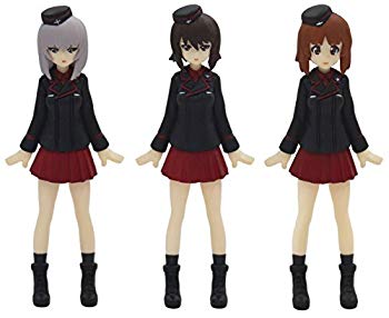 【中古】プラッツ ガールズ&パンツァー劇場版 黒森峰女学園 フィギュアセット 3体セット 1/35イメージスケール PVC製塗装済み完成品 GPFC-2 n5ksbvb｜IINEX 9,976円