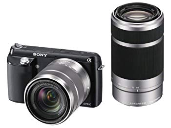 【中古】ソニー デジタル一眼カメラ「NEX-F3」ダブルレンズキット(ブラック)SONY NEX-F3 NEX-F3Y-B i8my1cf|IINEX
