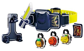【中古】【非常に良い】仮面ライダー鎧武 (ガイム) DX戦極ドライバー&ロックシードホルダー スペシャルセット rdzdsi3｜IINEX