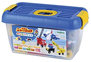 【中古】【非常に良い】学研 (Gakken) ニューブロック のりものセット 23種105パーツ 83157 d2ldlup｜IINEX