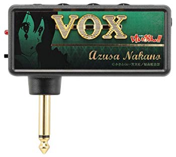 【中古】VOX ヴォックス ヘッドフォンアンプ けいおん!! amPlug 第3弾 中野梓モデル AMPLUG AZUSA NAKANO BK 黒 tf8su2k｜IINEX