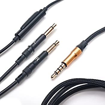【中古】MEZE Audio(メゼオーディオ) 99ケーブル マイク&リモコン付き(1.2m) ブラック/ゴールド M99C-MBG|IINEX