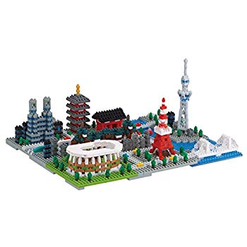 【中古】【非常に良い】ナノブロック 東京 NB-040 z2zed1b｜IINEX