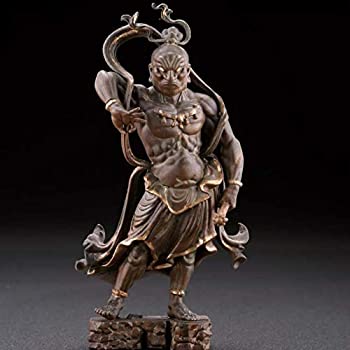 【中古】【非常に良い】【金剛夜叉 吽形 (経年カラー)】カプセルQミュージアム 日本の至宝 仏像立体図録5 邪気を祓う守護神編｜IINEX