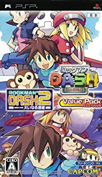 【中古】ロックマンDASH / ロックマンDASH2 バリューパック - PSP 2mvetro|IINEX