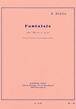 【中古】ボザ : 幻想曲 ファンタジー (ファゴット、ピアノ) ルデュック出版｜IINEX