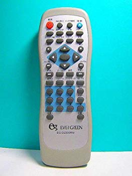 【中古】【非常に良い】EVER GREEN DVDリモコン EG-D2300RM 9jupf8b｜IINEX