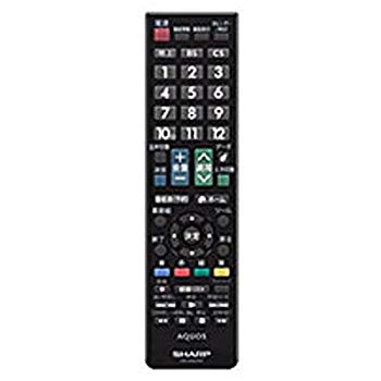 【中古】【非常に良い】シャープ SHARP テレビリモコン 0106380459 RRMCGB129WJSA d2ldlup|IINEX