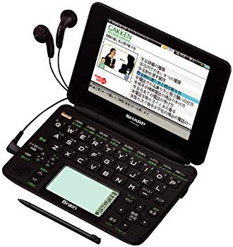 【中古】【非常に良い】SHARP Brain(ブレーン) 手書きパッド搭載カラー液晶電子辞書 総合モデル 音声対応100コンテンツ+150動画収録 ブラック系 PW-AC920-B wgteh8f｜IINEX