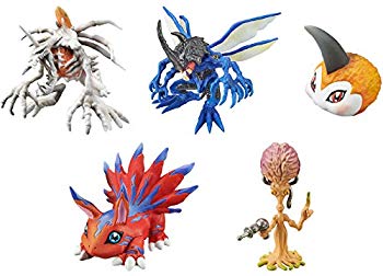 【中古】【非常に良い】デジタルモンスター カプセルマスコットコレクション Ver.5.0 ［全5種セット(フルコンプ)］ mxn26g8｜IINEX