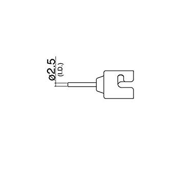 【中古】【人並み外れたに好いたらしい】白光(HAKKO) ノズル シングル 2.5粍 N51-01 d2ldlup