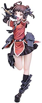 【中古】【非常に良い】艦隊これくしょん -艦これー 那珂ちゃん 1/7スケール PVC製 塗装済み 完成品 フィギュア 2zzhgl6|IINEX