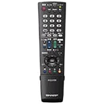 【中古】【非常に良い】シャープ 純正テレビ用リモコン RRMCGA995WJSA【部品番号：0106380377】｜IINEX