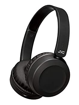 【中古】【非常に良い】JVC HA-S48BT-B ワイヤレスヘッドホン Bluetooth対応/連続17時間再生/バスブースト機能搭載/ハンズフリー通話用マイク内蔵/フラット折りたたみ式|IINEX