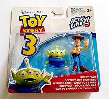 【中古】トイ・ストーリー3 バディフィギュア・2パック ウェービング・ウッディとエイリアン wgteh8f|IINEX