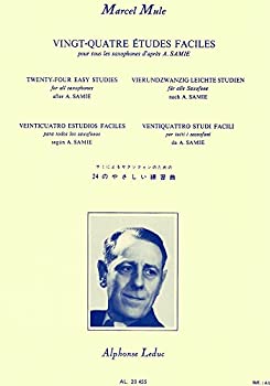 【中古】【非常に良い】マルセル・ミュール : サミによるサクソフォンのための24のやさしい練習曲 (サクソフォン教則本) ルデュック出版｜IINEX
