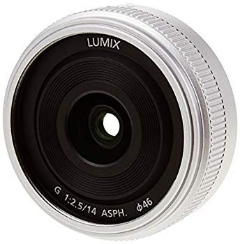 【中古】【非常に良い】パナソニック 単焦点 広角レンズ マイクロフォーサーズ用 ルミックス G 14mm/F2.5 ASPH. シルバー H-H014A-S d2ldlup|IINEX