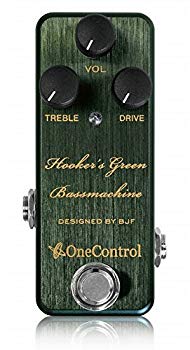 【中古】【非常に良い】One Control ワンコントロール エフェクター ベース用 オーバードライブ Hooker's Green Bass Machine qqffhab|IINEX