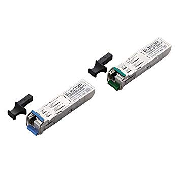【中古】エレコム SFPモジュール 1000BASE-BX準拠 1芯 LCコネクタ EHB-EX-SFPGBW-P qqffhab|IINEX