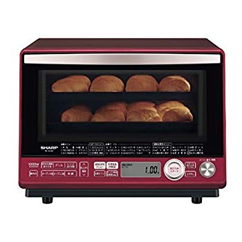 【中古】【非常に良い】シャープ 加熱水蒸気オーブンレンジ 31L 2段調理 レッド RE-SS10C-R w17b8b5|IINEX