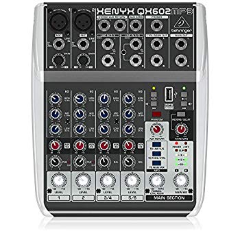 【中古】BEHRINGER XENYX QX602MP3 w17b8b5|IINEX