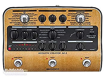 【中古】ZOOM ズーム Acoustic Creator アコースティックギター用プリアンプ AC-3 n5ksbvb|IINEX