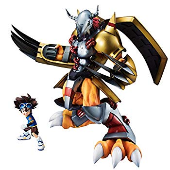 【中古】【非常に良い】Precious G.E.M.シリーズ デジモンアドベンチャー ウォーグレイモン＆八神太一 完成品フィギュア z2zed1b｜IINEX