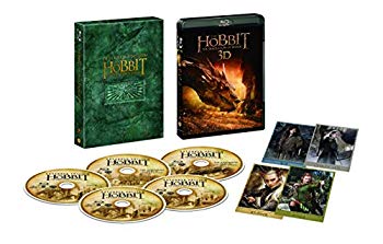 【中古】ホビット 竜に奪われた王国 エクステンデッド・エディション ブルーレイ版(初回限定生産/5枚組/3D本編/デジタルコピー付) [Blu-ray] d2ldlup｜IINEX