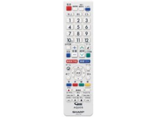 【中古】シャープ SHARP テレビリモコン 0106380513 dwos6rj｜IINEX