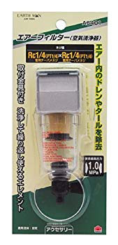 【中古】【人並み外れたに好いたらしい】高儀 EARTH MAN 空気の状態汚れのない腕っ扱き 大気圏瀘過器 A6401 tf8su2k