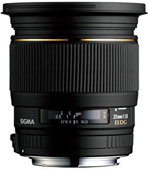 【中古】SIGMA 単焦点広角レンズ 20mm F1.8 EX DG ASPHERICAL RF キヤノン用 フルサイズ対応 p706p5g｜IINEX 36,318円