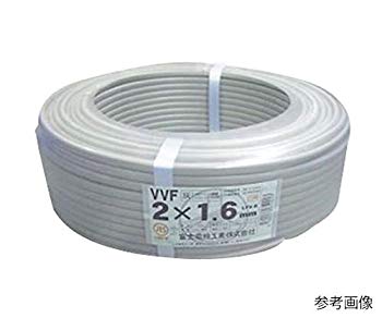 【中古】富士電線工業 低圧配電用ケーブル(VV-F) φ7.6/φ12.2mm wyw801m|IINEX
