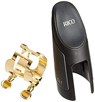 【中古】RICO リガチャー ラバー用 クラリネット 特注金メッキ(プラスチックキャップ付) HCL1GEX g6bh9ry|IINEX