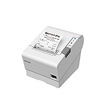 【中古】エプソン TM886S001W サーマルレシートプリンター TM-T88VIシリアルホワイト z2zed1b|IINEX