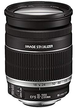 【中古】Canon 望遠ズームレンズ EF-S18-200mm F3.5-5.6 IS APS-C対応 6g7v4d0|IINEX