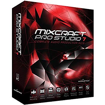 【中古】【非常に良い】ACOUSTICA 動画編集機能付き音楽制作ソフト Mixcraft Pro Studio 7(ミックスクラフトプロスタジオセブン) w17b8b5|IINEX
