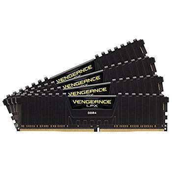 【中古】【非常に良い】CORSAIR DDR4 デスクトップPC用 メモリモジュール VENGEANCE LPX Series 16GB×4枚キット CMK64GX4M4A2666C16 w17b8b5|IINEX