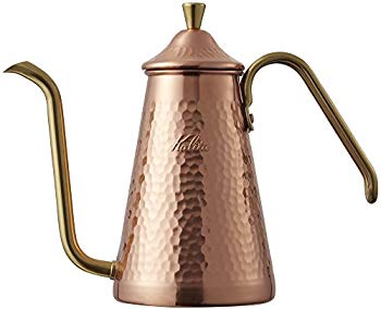 【中古】【非常に良い】カリタ Kalita コーヒーポット 銅製 スリム 銅0.7L TSUBAME&Kalita 700CU #52203 ggw725x｜IINEX