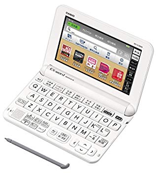 【中古】【非常に良い】カシオ 電子辞書 エクスワード 中学生モデル XD-G3800WE ホワイト コンテンツ140 dwos6rj|IINEX