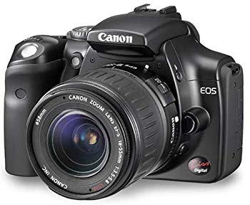 【中古】【非常に良い】Canon EOS Kiss デジタル・レンズキット(ブラック)[EF-S18-55mm F3.5-5.6 USMセット] cm3dmju｜IINEX