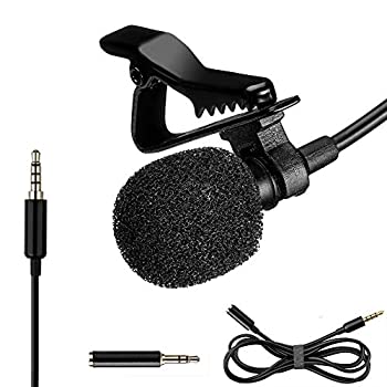 【中古】Lavalier マイク - プロフェッショナルラペルマイク インタビュー ポッドキャスト スピーチ ビデオ/Youtubeの録音用 - iPhone Android ノートパ|IINEX