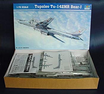 【中古】トランペッター 1/72 ツポレフ Tu-142MR ベアーJ プラモデル g6bh9ry｜IINEX