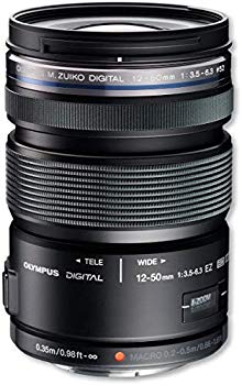 【中古】【非常に良い】OLYMPUS ED12-50mmF3.5-6.3 EZ BLK 標準ズームレンズ 防塵防滴 ブラック tf8su2k|IINEX