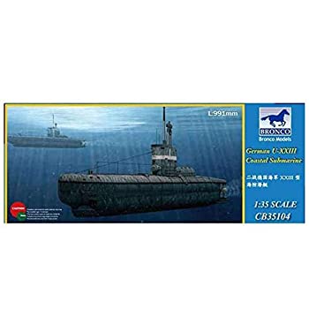 【中古】ブロンコモデル 1/35 独UボートXXIII型 TYPE23 沿岸用潜水艦|IINEX