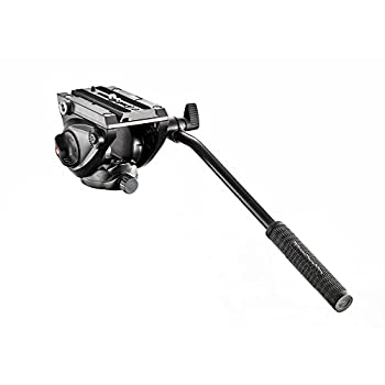 【中古】Manfrotto プロフルード ビデオ雲台 60mm フラットベース MVH500AH|IINEX