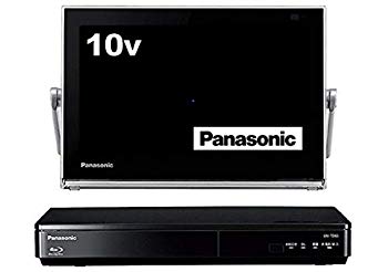 【中古】パナソニック 10V型 液晶 テレビ プライベート・ビエラ UN-10TD6-K ブルーレイディスクプレイヤー付HDDレコーダー付き ggw725x|IINEX