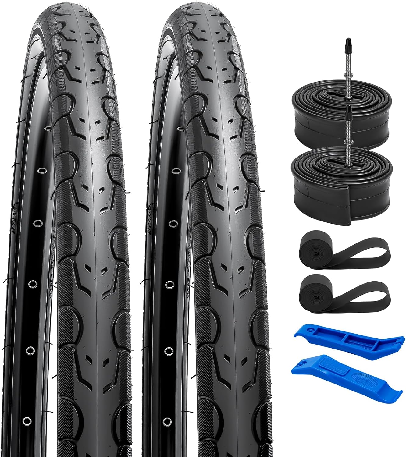Amazon | 2本セット,700 25c タイヤ,700x25c 25-622 自転車