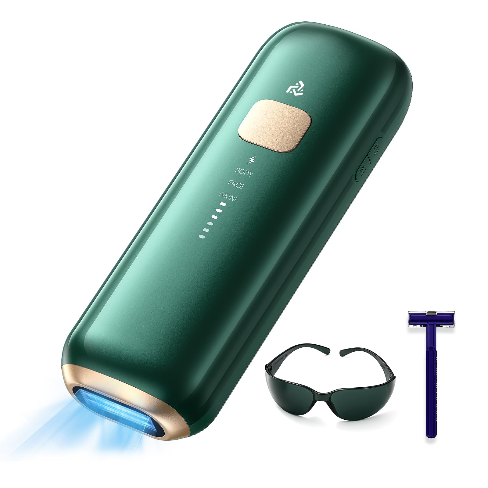 サファイア技術搭載 瞬間10℃冷却でほぼ無痛　家庭用脱毛 器 150万発 美容 Amazon | 脱毛器 VIO対応 【HIPL・サファイア冷却技術でほぼ無痛】 光